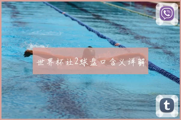 世界杯让2球盘口含义详解